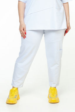 Брюки футер 2-х нитка 102/08/Красный - Rise фото 8