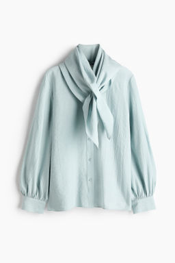 Camisa con pa?uelo decorativo - H&m фото 2