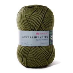 Пряжа Пехорская ПТ Зимняя премьера 50% мериносовая шерсть, 50% акрил 10 шт. х 100 г 150 м  8 м
