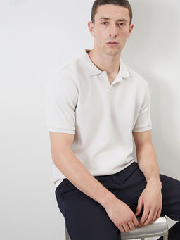 Polo Yaka K?sa Kollu Erkek Ti??rt