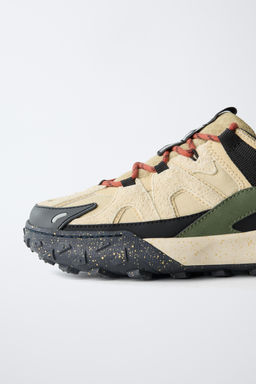 ZAPATILLA DEPORTIVA T?CNICA MULTIPIEZAS / Marr?n Arena - Zara фото 4