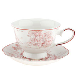 Сицилия Роза Чашка фарфоровая 180мл - Домашняя Мода фото 2