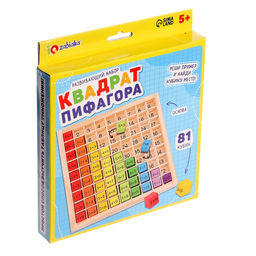 Развивающий набор «Квадрат Пифагора», 5+