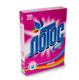 ЛОТОС-ВОЛГА стир.порошок 350гр картон Автомат Колор