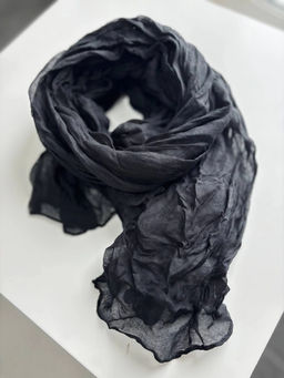 Палантин 180*85см однотонный 33-0001 хвост золотой рыбки - Mini maxi фото 6