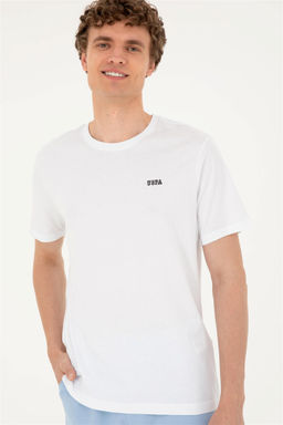 Мужская белая футболка Неожиданная скидка в корзине