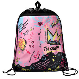 Мешок для сменной обуви Феникс+, арт.66187/ 24 ТЫ СУПЕР! (36х48 см, полиэстер, сублимационная печать