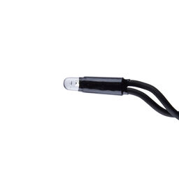 ULD-B5007-300/TBK WARM WHITE IP67 Бахрома светодиодная с эффектом мерцания, 5м. Соединяемая. 300 светодиодов. Теплый белый свет. Провод черный. TM Uniel