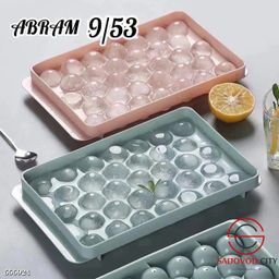 Форма для льда с крышкой 3D, на 33 штук шариков