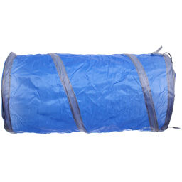 Игровой туннель для животных "МурМяу", цвет голубой, 46*25см