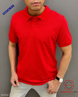 Футболка мужская однотонная