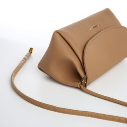 Сумка женская мессенджер на магните, цвет бежевый - Simaland фото 3