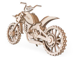 Деревянный конструктор Lemmo Мотоцикл кросс, 75 деталей  фото 4