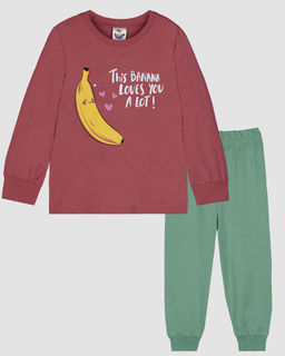 Пижама для девочки (джемпер+брюки) 91270 Lets go - Let's go фото 2