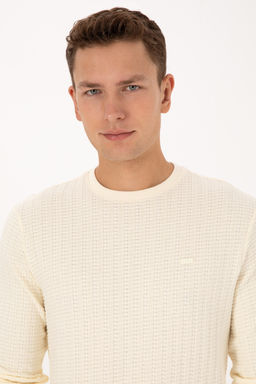 Erkek Krem Sweatshirt - U.s. polo assn фото 9