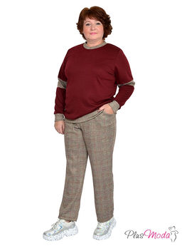 Брюки Модель №754 размеры 44-84 - Plusmoda фото 5