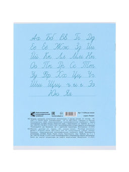 Компл тетр из 10шт 12л кос лин КПК "Пастель", обл мел карт, блок ОФСЕТ, 5 видов 10991549