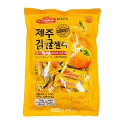 Желейные конфеты со вкусом мандарина Jeju Mandarin Jelly Ilkwang, Корея, 280 г Акция