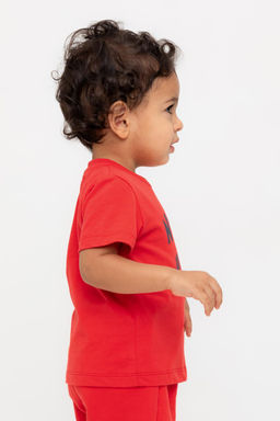 Crockid _ КР 302719/красный к548 фуфайка (футболка) д/мал яс  фото 4