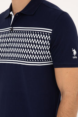 U. S. Polo Assn / Мужская темно-синяя футболка - U.s. polo assn фото 14