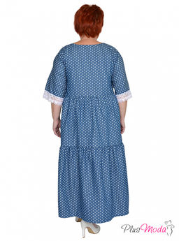 Платье Модель №1462 размеры 44-84 - Plusmoda фото 11
