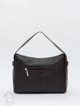 Сумка женская кожаная 1078M coffee Polina&Eiterou