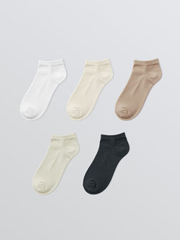 Kad?n D?z Patik ?orap 5li