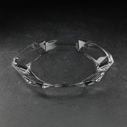 Тарелка Paşabahçe Reflection, d=32 см, стекло, прозрачная