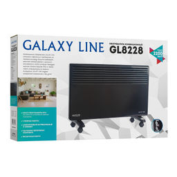 Обогреватель конвекционный GALAXY LINE GL8228/черный (видео в описании)  фото 5