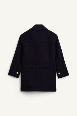 LIMITED EDITION WOOL BLEND DOUBLE-BREASTED COAT - Zara фото 8