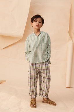 CAMISA RAYAS BOLSILLO LIMITED EDITION / Raya verde