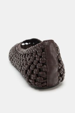 BAILARINA TRENZADA / Marr?n - Zara фото 5