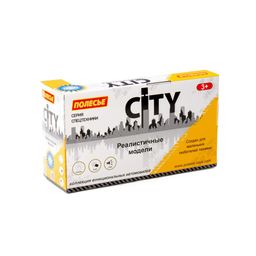 Сити, поливочный автомобиль инерционный (со светом и звуком) (оранжевый) (в коробке) - Полесье фото 5