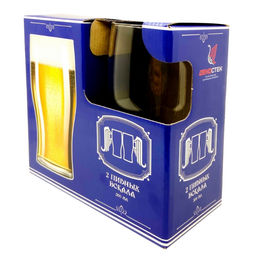 Бокал 500мл. 2шт. арт.305/2-Д "Спорт кар"