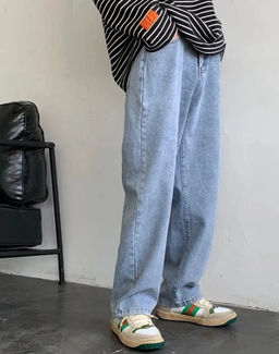 Джинсы багги мужские, Артикул: 134417 - Liketon фото 2