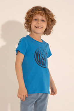 U. S. Polo Assn / Базовая футболка Saks с круглым вырезом для мальчиков - U.s. polo assn фото 5