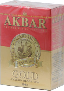 AKBAR. Gold 100 гр. карт.пачка РОССИЯ