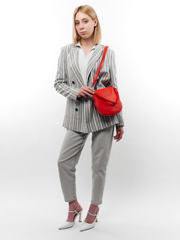 LACCOMA сумка Анжелика-Л815-алый эко кожа хлопок  фото 2