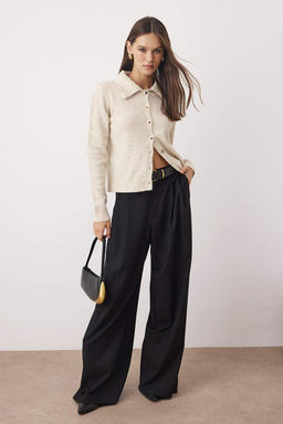 Tas Dantel Yaka Detayl? Triko H?rka TWOAW26HI00176 - Trendyolmilla фото 2