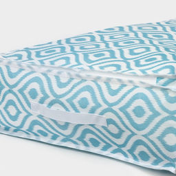 Кофр для хранения вещей Доляна Лагуна с ПВХ-окном, 804515 см, бирюзовый фото 5