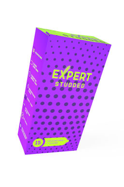 Презервативы EXPERT Studded, облегающие, точечные, 15 шт