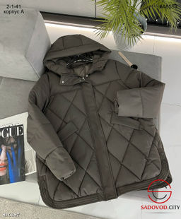 Женская стёганная куртка с капюшоном - Bruno фото 6