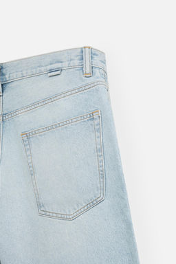 BAGGY FIT DENIM BERMUDA SHORTS - Zara фото 9