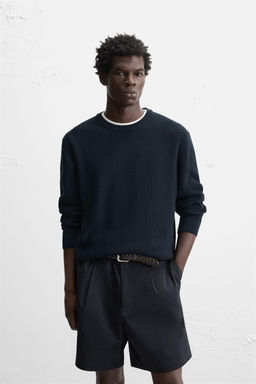 REGULAR FIT TEXTURED SWEATER - Zara фото 2
