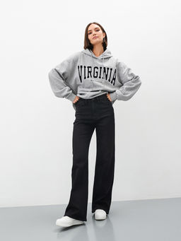 Женские Джинсы Утепленные WIDE LEG - Mossmore фото 15