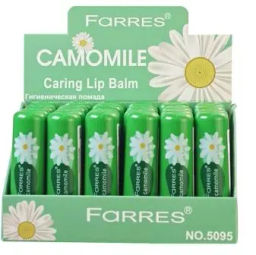 FARRES /5095/ Помада гигиеническая "Camomile" (Ромашка) (сп-24шт)