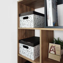 VAL BC-5 Короба картонные, 25*33*18.5 см, набор 4 шт., КОТИКИ, шт