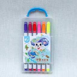 Фломастеры 12цв. в пласт. боксе (ZS206-12)