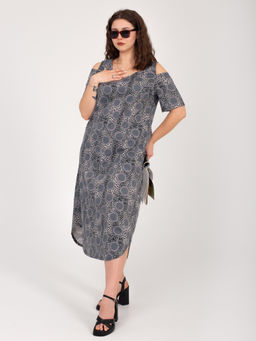 Платье женское кулирка "ВЛАДА" ЛЕО СЕРЫЙ