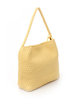 LACCOMA сумка СУ1053-0-светло-желтый эко кожа хлопок  фото 2